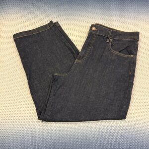 Ruti Barrel Leg Blue Jeans